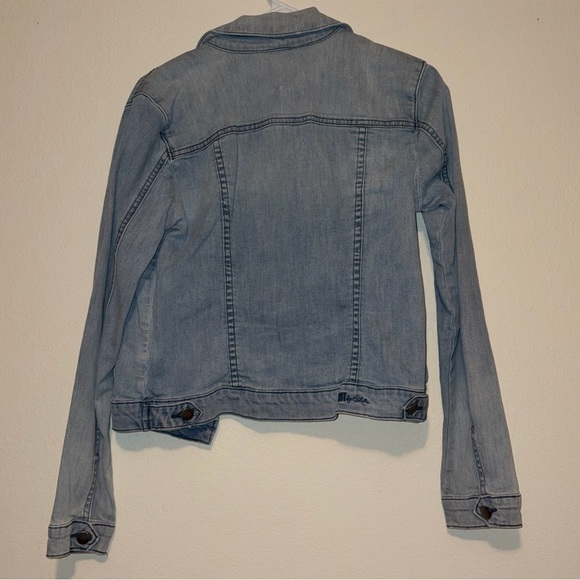 Kut from the Kloth Light Blue Denim Jacket Medium Women - Picture 3 of 3